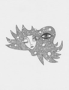 Leutenegger Priska · Zeichnung · The everyday · Faserstift auf Papier