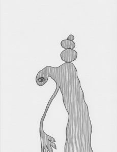 Leutenegger Priska · Zeichnung · The everyday · Faserstift auf Papier